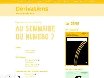 derivations.be