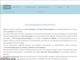 dermatologamariamantilla.com