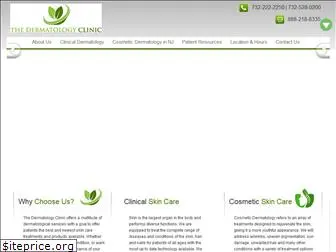 dermatologyclinicnj.com