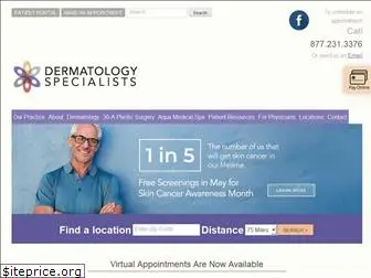 dermatologyspecialistsfl.com