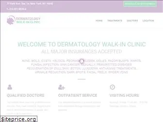 dermatologywalkinclinic.com