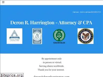 deronharrington.com