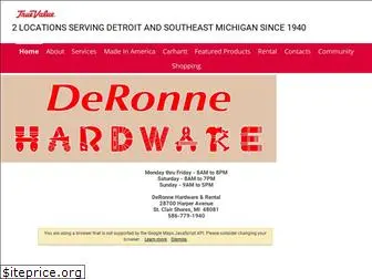 deronnehardware.com