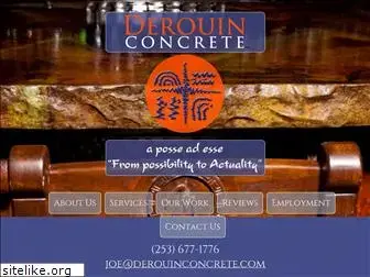 derouinconcrete.com