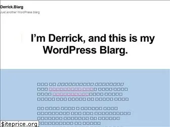 derrick.blog