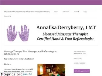 derryberrymassage.com