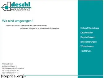 deschl-werbeservice.de