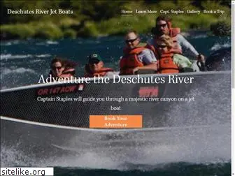 deschutesriverjetboats.com