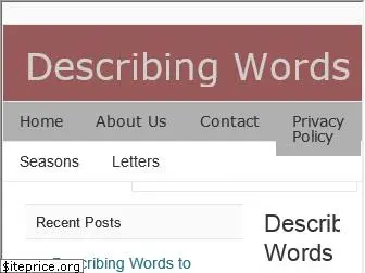 describingwords.net