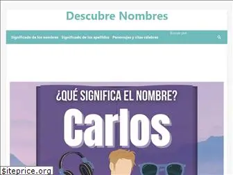 descubrenombres.com