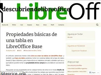 descubriendolibreoffice.wordpress.com