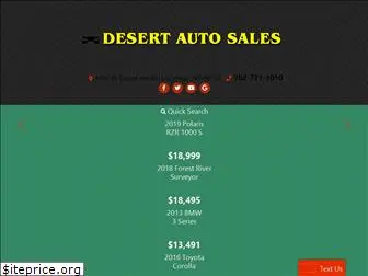 desertautosaleslv.com