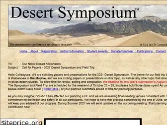 desertsymposium.org