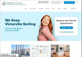 desertvalleydental.com