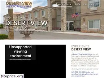 desertviewseniorliving.com