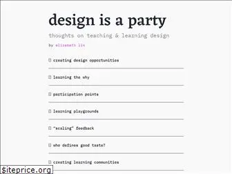 designisaparty.com