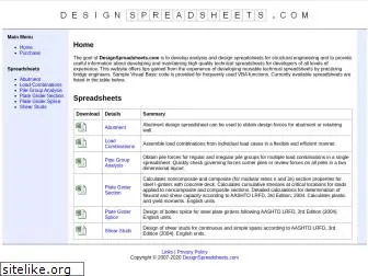 designspreadsheets.com