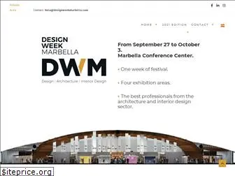 designweekmarbella.com