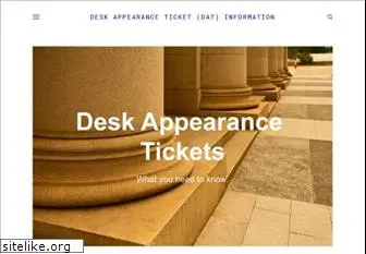 desk-appearance-ticket.com