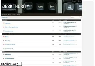 deskthority.net