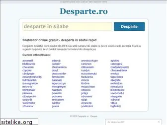 www.desparte.ro