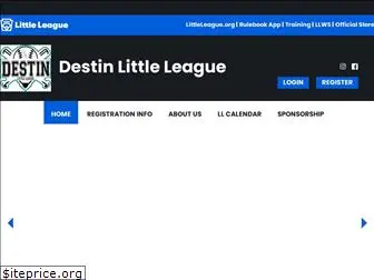 destinlittleleague.net