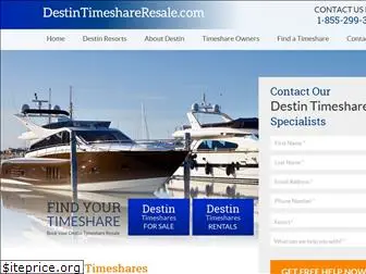 destintimeshareresale.com