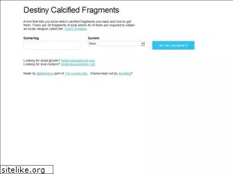 destinycalcifiedfragments.com