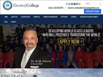 destinycollegeonline.com