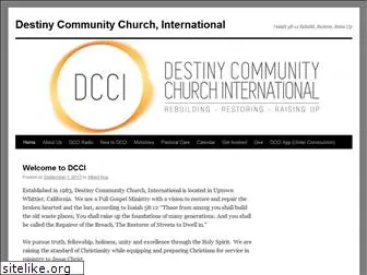 destinycommunitychurch.com