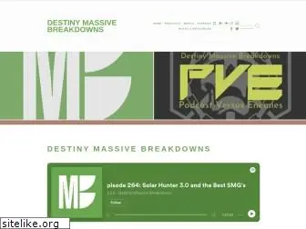 destinymassivebreakdowns.com