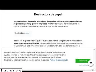 destructoradepapel.com.es