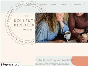 detkollektiveklaedeskab.dk