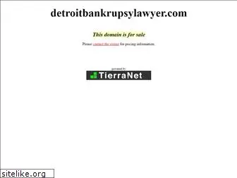 detroitbankrupsylawyer.com