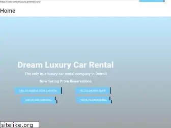 detroitluxurycarrental.com