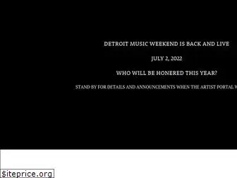 detroitmusicweekend.org