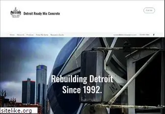 detroitreadymix.com