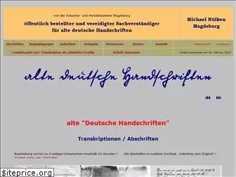 deutsche-handschrift.de