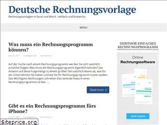 deutscherechnungsvorlage.de