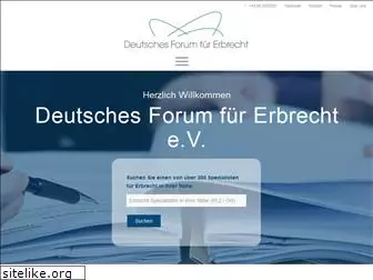 deutsches-forum-fuer-erbrecht.de