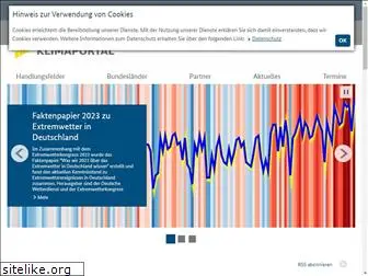 deutschesklimaportal.de