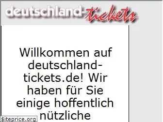 deutschland-tickets.de