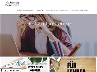 deutschstundeonline.de