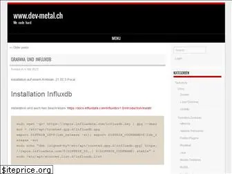 dev-metal.ch