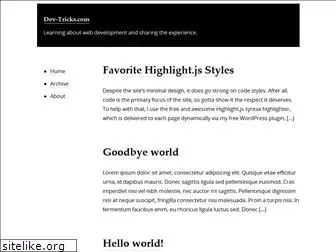 dev-tricks.com
