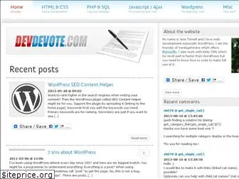 devdevote.com