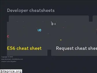 developer-cheatsheets.com