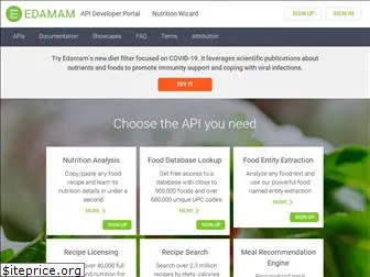 developer.edamam.com