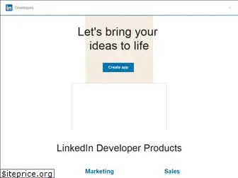 developer.linkedin.com