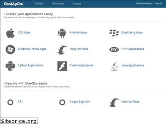 developer.oneskyapp.com